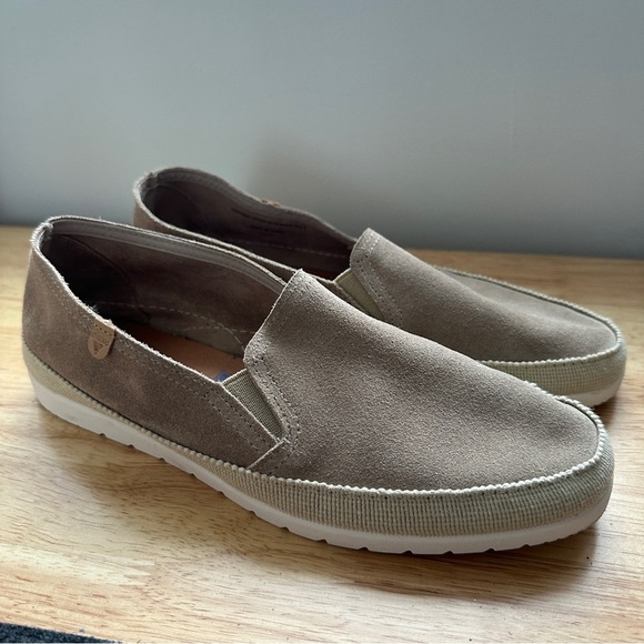 Verbenas Nuria Shoes- Taupe Suede, EUC, Size 9 - Picture 1 of 5